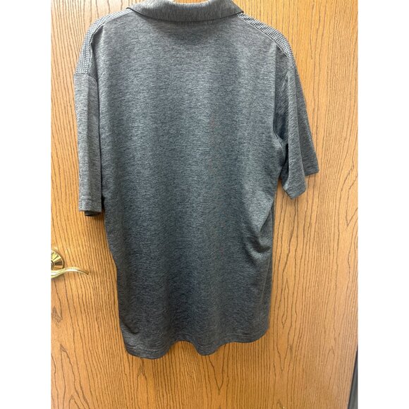 Callaway Mens Opti-Dri Polo Shirt M Gray Short Sleeve Golf Performance Top - Picture 6 of 7